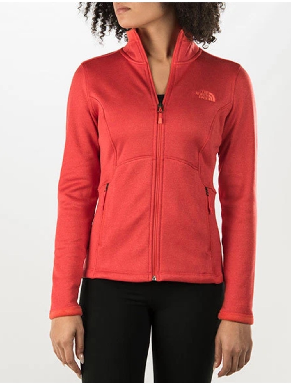 North Face Fleece Zip Up sweater small